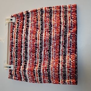 COPY - Ann Taylor 0P Multicolored Mini Skirt
